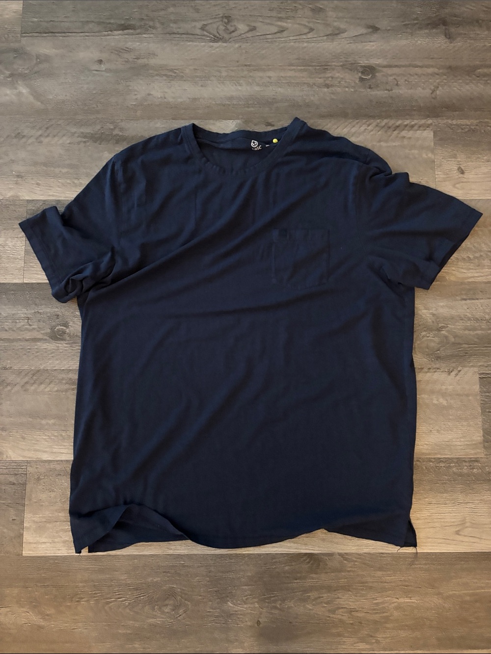 Tasc Performance Men's Navy Pocket Crew Neck T-Shirt, XL